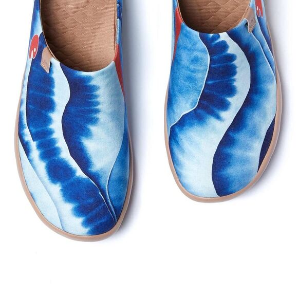 UIN Men's Mules Comfort Shoes Casual slipper (INDIGO WAVES MALAGA) - Picture 10 of 10